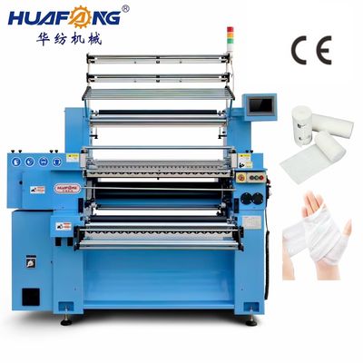 Buy Servo Motor As the Core of Medical Bandage Gauze Mesh Elastic Band Knitting Crochet Lace Machine online manufacture