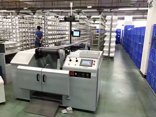 Computerized Textile Warping Machine With Weaving Creel Needle Core Motor Assembly