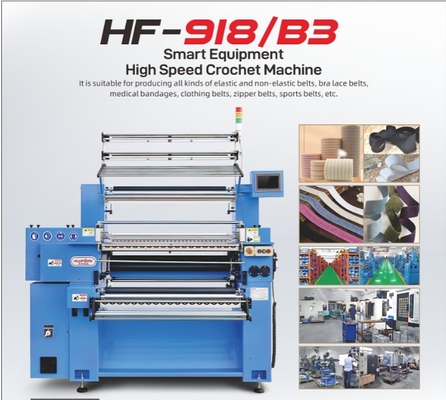 Industrial-Grade Multifunctional Crochet Weaving Machine for Cotton Yarn Fabrics