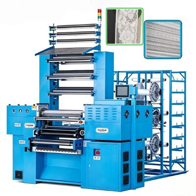 Computer Jacquard Crochet Machine High‑speed Equipped with Three‑layer Weft Feeding